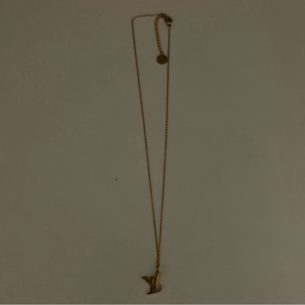 Louis Vuitton Gold Necklace